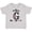 AC-Heather Grey, variant on Letter G Monogram Tribal Arrow Girls Toddler T-Shirt