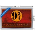 thumbnail image 3 of The Wizarding World: Harry Potter - Hogwarts Express 9 3/4 Wall Poster, 14.725" x 22.375", Framed, 3 of 5