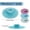 Multicolor, variant on Silicone Coffee Mug Lids Reusable Drink Cover Protector Hot Cup Tea Pot