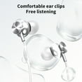thumbnail image 3 of Earphones Wireless Bluetooth, Bluetooth 5.4 Wireless Earphones With Neck Mounted Sports Game LED Screen Long Battery And Ear Return Bluetooth Earphones Bluetooth Headphones Noise Cancelling, 3 of 5