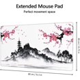 thumbnail image 6 of Japanese Hills Cherry Blossom Floral Desk Mat,Extended Gaming Mouse Pad Large Non-Slip Rubber Base Mousepad with Stitched Edges,Waterproof Desk Pad for Computer/Laptop/Work/Office/Home 31.5" X 15.7", 6 of 6