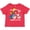 Red, variant on Three-i-e-i-o 3rd Birthday Boys or Girls Toddler T-Shirt