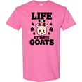 thumbnail image 3 of Inktastic Life is Better with Goats T-Shirt, 3 of 5