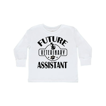 

Inktastic Vet Future Veterinary Assistant Gift Toddler Boy or Toddler Girl Long Sleeve T-Shirt