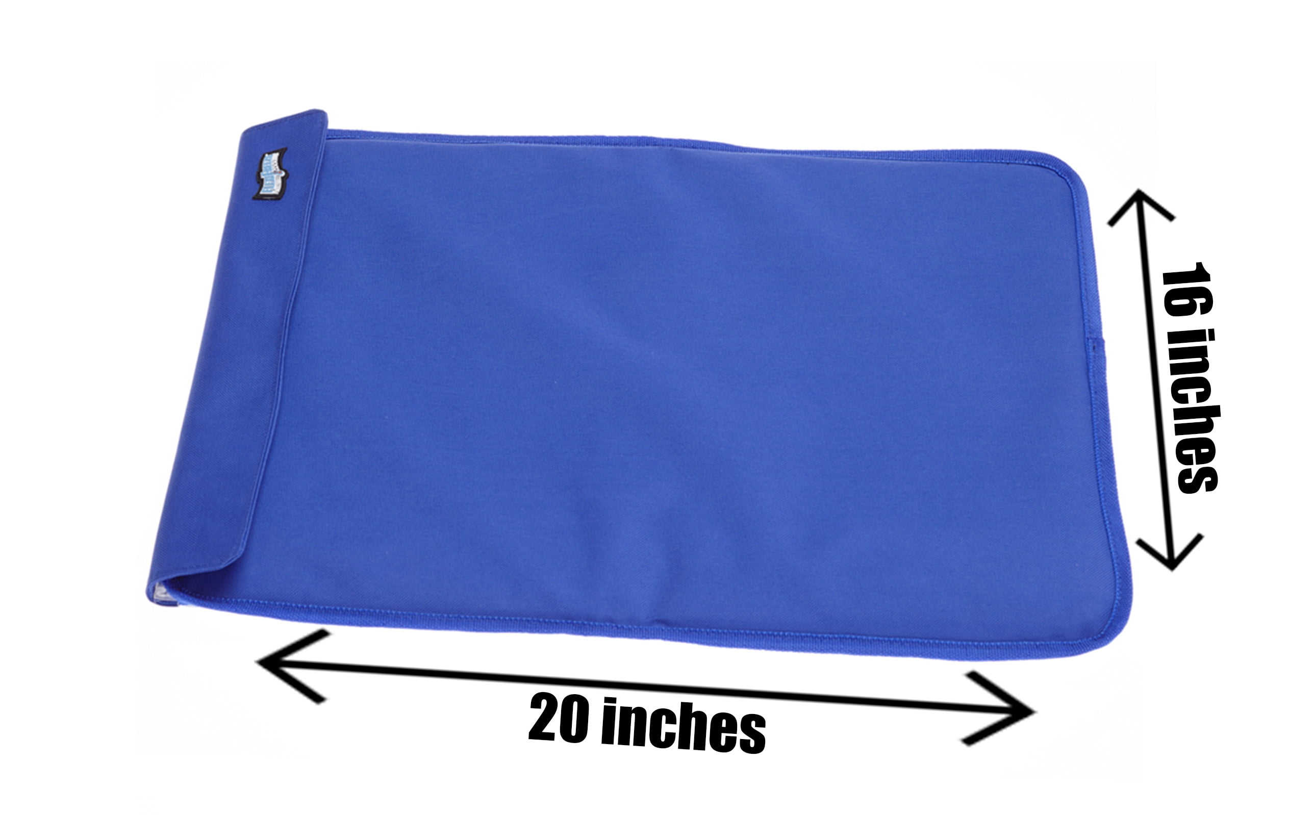 FlexiFreeze Party Mat Chiller, Cool Serving Tray for Cold Food - Blue