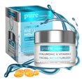 thumbnail image 1 of Hidratante facial diario con ácido hialurónico y vitamina E de fórmula pura - Reduce las cicatrices del acné, líneas finas, arrugas, crema de día hidratante - Cuidado de la piel coreano sin crueldad p, 1 of 5