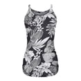 thumbnail image 4 of CHUMUD Womens Trendy Tank Tops Sleeveless V Neck Floral Halter Casual Basic Top Summer Going Out, 4 of 5