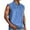 Blue, variant on LODIENY Athletic Tank Tops Men Big and Tall Henley Shirts Sleeveless Muscle Gym Workout Running Beach Summer Vintage Button Up Biker Tee Vest with Pockets Blue M