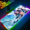 thumbnail image 1 of Alfombrilla de ratón RGB de una pieza, accesorios Kawaii para juegos, alfombrilla antideslizante para ratón, luz LED de Anime, alfombrilla para teclado Xxl LIUWENJING unisex, 1 of 2