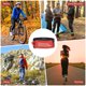 thumbnail image 5 of Correa para Pierna de Pantalón de Bicicleta Uxcell [2PCS] - Cintas de Seguridad para Pantalones para Ciclismo y Trote y Acampada - [Rojo-11.4 IN] Correas para Pierna de Pantalón de Bicicleta, 5 of 6