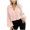 Pink, variant on Timegard Button down Shirts for Women Lace Lapel Neck Long Sleeve Tops Blouse Fall Travel Loose Shirts
