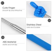 DODAMOUR Telescoping Hand Pointer Stick, Retractable Finger Pointer for Classroom Teaching, 4 Pack