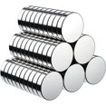 thumbnail image 1 of 60PCS Magnets, Ultra Strong Neodymium Fridge Magnet, Small Round Magnets for Fridge, Magnetic Plate, Door, Chalkboard, Card - Free Storage Box Included-10X2m, 1 of 1