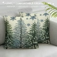thumbnail image 3 of GOSMITH  Christmas Trees Snowflake Throw Pillow Covers Winter Holiday Cushion Case Decoration for Sofa Couch, 3 of 5
