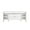 White, variant on DUMBO 63" Mid-Century Modern TV Stand with 6 Shelves & 2 Drawers in Gold Brown