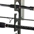 thumbnail image 2 of Fishing Rod Storage Rack - Wall/Ceiling Organizer with Anti-Corrosion Steel & PVC Coating, 2 of 7