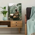 thumbnail image 5 of African Man Drum Canvas Print Wall Art Decor，Suitable for Living Room，Bedroom，Office，Yoga Studio，and Meditation Room, 5 of 8