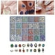 thumbnail image 3 of Cristales AB, diamantes de imitación para uñas, gemas de vidrio para uñas, para decoraciones artísticas de uñas, con un SP03, 3 of 9