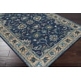 thumbnail image 3 of Hauteloom Delaplane Wool Living Room, Bedroom Area Rug - Traditional - Gray, Brown, Blue - 2' x 3', 3 of 4