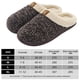 thumbnail image 2 of Pantufla Zapatillas con forro de piel sintética para hombre, zapatos de casa cómodos y antideslizantes tipo lana (S) café Likrtyny Tenis De Mujer Tenis De Hombre, 2 of 7