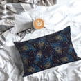 thumbnail image 5 of Rateoe Peacock Feathers Pattern Decorative Pillow Case,Throw Pillow Covers,Plush Pillow Cover,Soft Pillow Case,Velvet Pillow Case-20"x30", 5 of 6