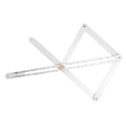 thumbnail image 3 of Milisten Protractor For Woodworking Long Miter Measuring Tool Miter Angle Finder Ruler, 3 of 5
