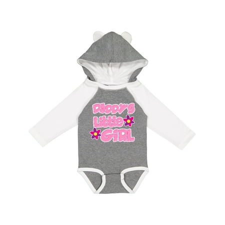 

Inktastic Daddy s Little Girl Gift Baby Girl Long Sleeve Bodysuit