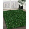 thumbnail image 3 of Ahgly Company Machine Washable Indoor Round Transitional Green Area Rugs, 6' Round, 3 of 7