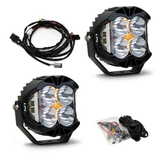 Baja Designs LP4 Pro Spot LED - Clear (Pair)
