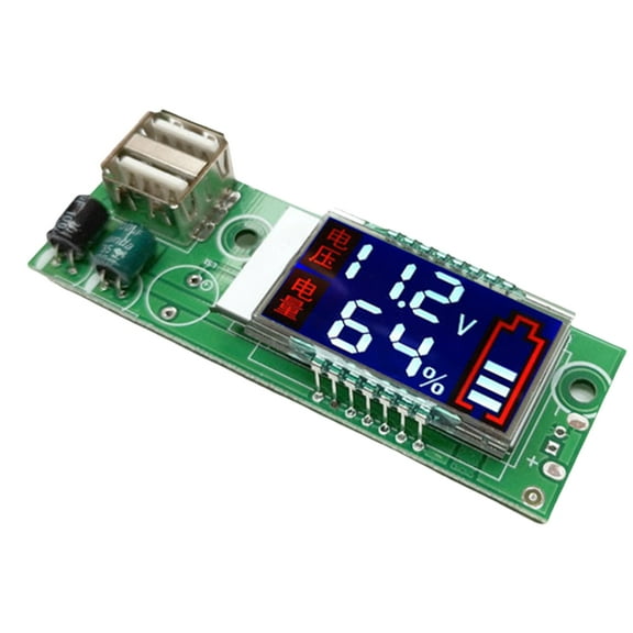 Acid Lithium Battery Voltmeter Battery Capacity Tester