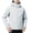Light Blue, variant on Sevevn Men Softshell Jacket Full Zip Up Hooded Regular Fit Water Resistant Stretch Fabric Side Zip Pockets Arm Zip Pocket Hook Loop Patch For Hiking Wear