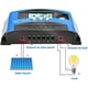 thumbnail image 2 of Panel controlador de carga solar MPPT, 100A, 12V-24V, USB, LCD digital, 2 of 5