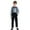 Blue, variant on Kids Boys Dress Suit Formal Dress Shirt Suspender Baptism Outfits for Boys Boy Kids Clothes 8-9 Years