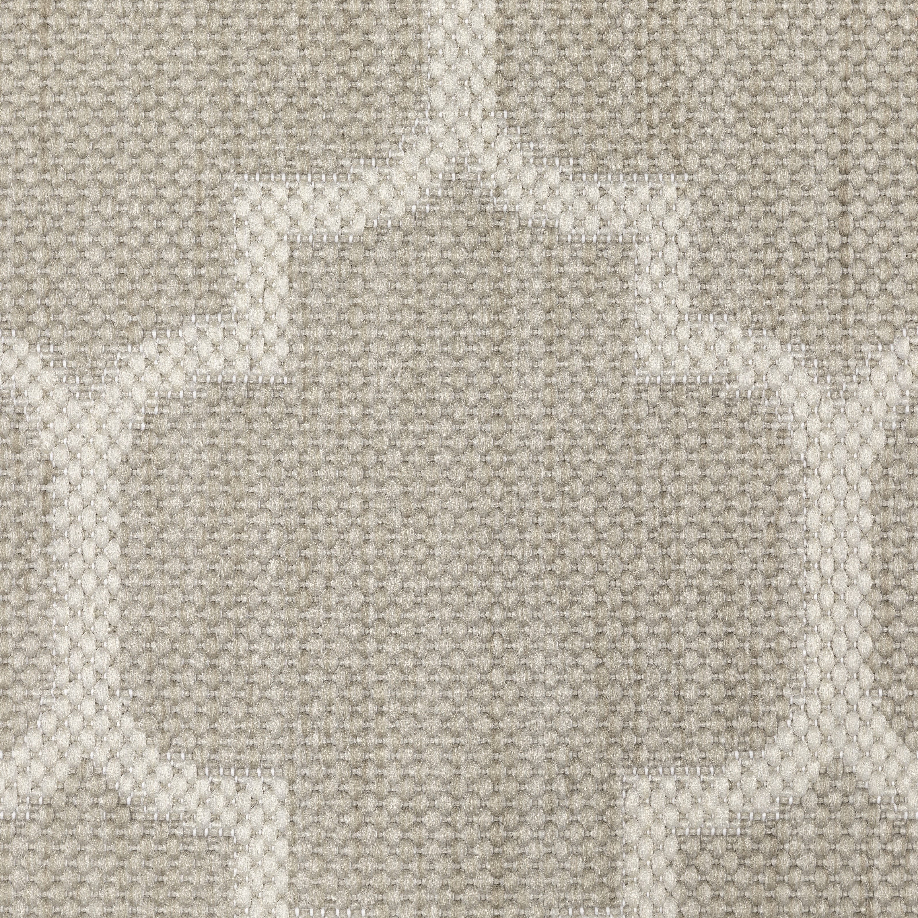 Avalon Home 3' x 5' Gray and Taupe Trellis Outdoor Rug