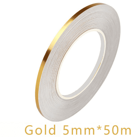 

1 Roll Brushed Gold Silver Floor Edge Waterproof Seam Wall Sticker Wall Gap Ceiling Home Decoration Self Adhesive Tile Tape