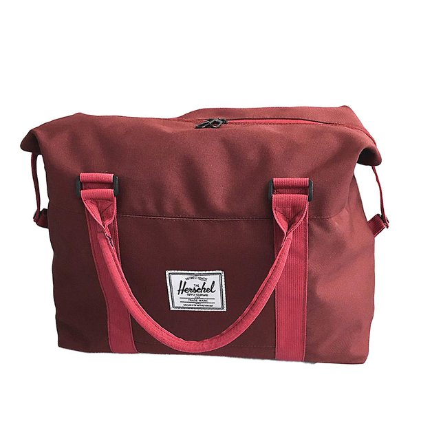 El petate del viaje del deporte de la bolsa de asas del gimnasio para las mujeres, bolso del fin de semana lleva en el bolso azul