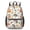 Hedgehog and Pumpkin, variant on Hedgehog and Pumpkin White Pattern 17" School Backpacks for Teens,Waterproof Oxford Fabric,S-Shape Padded Straps for School,Travel,Hiking,Camping