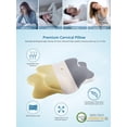 thumbnail image 5 of Poalid Orthopedic Cervical Pillow for Side Sleepers, Ergo Memory Foam Pillow for Neck Pain, Ergonomic Contour Support, Dual-Height Ergonomic Support For All Sleeping Positions, 5 of 8