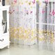 thumbnail image 2 of Panel de cortina de ventana de gasa de tul floral de mariposa (rosa 100X200cm Ndcxsfigh  Nuevos Originales, 2 of 6