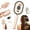 Beige, variant on Electric Spray Air Cushion Massage Comb, 2026 Upgrade Self-Cleaning Anti-Tangle Hair Brush for Frizz Control, Retractable for Dryness & Damaged Hairs