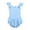 Light Blue, variant on Ballet Leotards for Girls with Skirt Ruffle Sleeve Ballet Dance Dress Outfit 2-13 Years