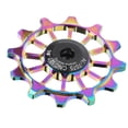 thumbnail image 4 of MEIJUN 12T Aluminum Alloy Bike Pulley Wheel Guide Wheel Mountain Bike Ceramic Bearing Rear Pulley, 4 of 17