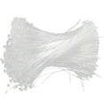thumbnail image 1 of 5000pcs 8cm Plastic Tag Fasteners Tag Snap Lock Clothing Tag Security Loops (White), 1 of 4
