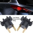 thumbnail image 3 of stanreset 2 Pieces B28V510A3 Car Headlight Socket Male Beam Light Plug Replacement Holder Connector Professional Upgrading Spare, 3 of 7