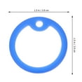 thumbnail image 4 of 6pcs Silicone Pet Tag Silencers Name Tag Rings Convenient Dog Collar Tag Silencers, 4 of 8