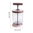 thumbnail image 3 of Manual Professional Whipping Cream Dispenser Handheld Whipped Cream Dispenser Perfect Cream Whipper Maker for Gift, 3 of 8