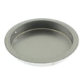 thumbnail image 1 of Solid Brass Round Flush Pull, Satin Chrome, 1 of 1
