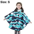thumbnail image 2 of Poncho de lluvia para niños, chubasquero con capucha, para niñas, niños y niños pequeños, 2 of 6