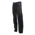 thumbnail image 4 of Pantalones de trabajo DEWALT Protradesman, holgados, negros, para hombre, W38/L31, 4 of 6