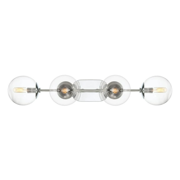 Designers Fountain Welton Chrome 4 Light Bath, 92004-CH